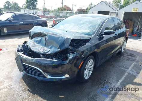 2016 Chrysler 200 Limited Platinum из США, поврежденный, VIN 1C3CCCAB5GN178767